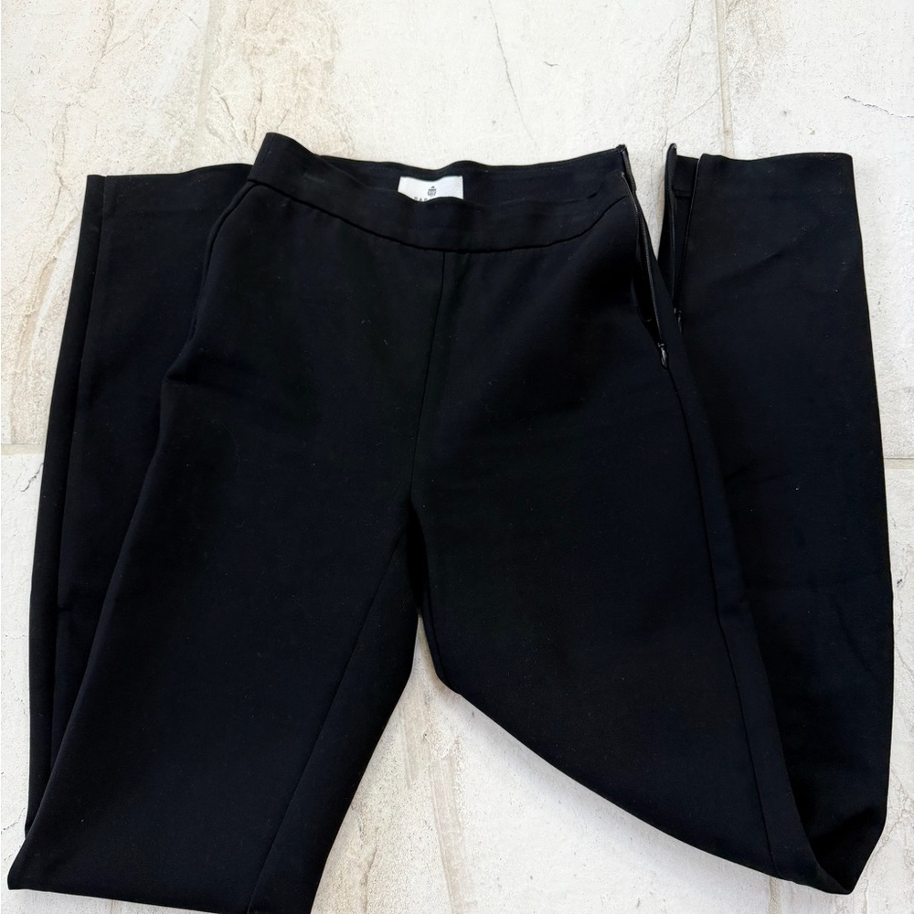 Aritzia Black Slim Fit Trousers
